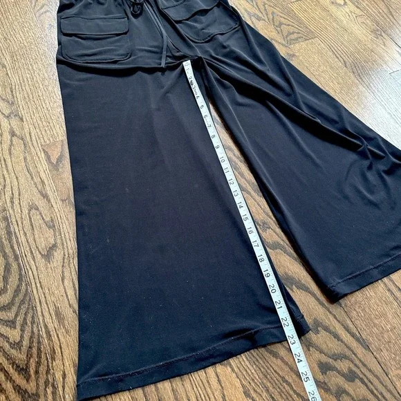 Vince‎ Camuto Black Sleeveless Wide Leg Jumpsuit Pantsuit - Picture 9 of 16